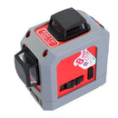 IR 3D Leveler Self-leveling Super Powerful Laser 360° Horizontal and Vertical Red Line Leveling Tool