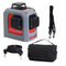 IR 3D Leveler Self-leveling Super Powerful Laser 360° Horizontal and Vertical Red Line Leveling Tool