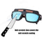 Solar Energy Auto Darkening Welding Safety Goggles