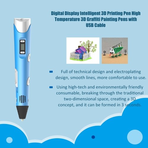 Digital Display Intelligent 3D Printing Pen