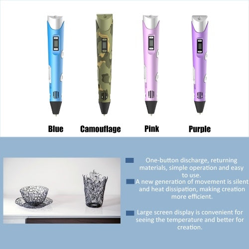 Digital Display Intelligent 3D Printing Pen