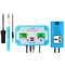 3 in 1 pH/EC/TEMP Water Quality Detector Professional pH Controller with Relay Plug Repleaceable Electrode BNC Type Probe Water Quality Tester for Aquarium Hydroponics Tank Monitor 14.00pH 1999us/cm 19.99ms/cm