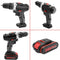 36V Multifunctional Electric Impact Cordless Drill High-power Lithium Battery Wireless Rechargeable Hand Drills Home DIY Electric Power Tools