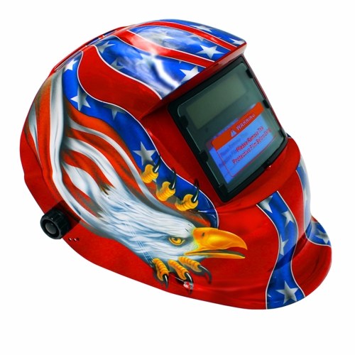 Solar Powered Welding Helmet Auto Darkening Hood Adjustable for Mig Tig Arc Welder Mask Electric Welding Mask