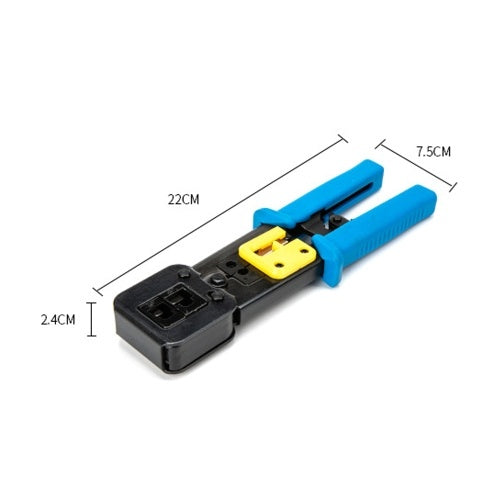 Portable Ethernet Network Hardware Tool Hand Network LAN rj45 Cable Crimper Pliers Multifunctional Network Repair Tool rj12 cat5 cat6 8p8c Cables Stripper