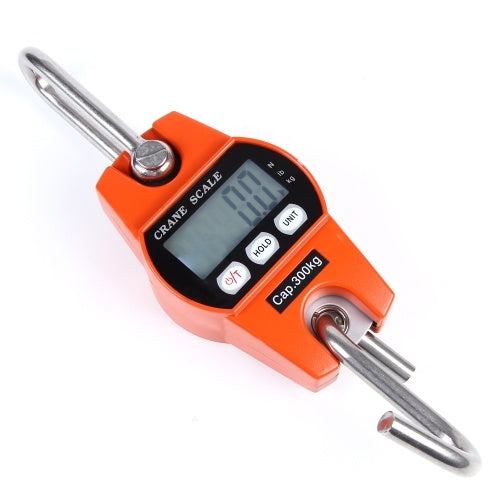 Mini LCD Digital 300kg Portable Industrial Electronic Heavy Duty Weight Hook Crane Hanging Scale