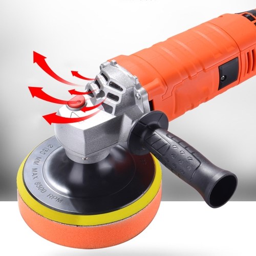 1580W 220V Adjustable Speed Car Electric Polisher Waxing Machine Automobile Furniture Polishing Tool