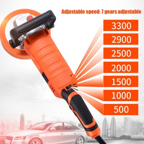 1580W 220V Adjustable Speed Car Electric Polisher Waxing Machine Automobile Furniture Polishing Tool