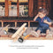 Wood Electric Aircraft Electric Glider DIY Kit Kids Toy Airplane DIY Kit Electric Wooden Airplane Model for Children Flying Model Assembled Experiment DIY Model Building Kits