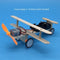 Wood Electric Aircraft Electric Glider DIY Kit Kids Toy Airplane DIY Kit Electric Wooden Airplane Model for Children Flying Model Assembled Experiment DIY Model Building Kits