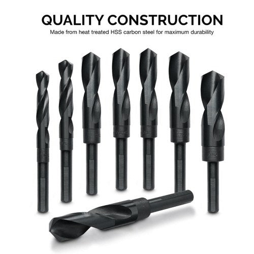 8pcs/set Professional HSS Twist Drill Set of 8pcs High Speed Steel Twist Drill Bits Tool Set with Wooden Storage Case