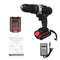 Multifunctional Electric Impact Cordless Drill High-power Rechargeable Lithium Battery Wireless Hand Drills Home DIY Electric Power Tools