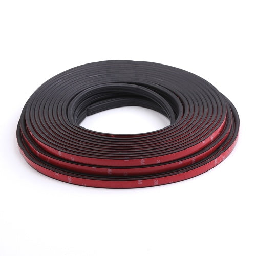 5M Car Door Seal Strips Auto Rubber Seals Sticker Noise Insulation B Shape Weatherstrip Rubber Seals Dustproof Automobiles Interior Accessories