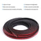 5M Car Door Seal Strips Auto Rubber Seals Sticker Noise Insulation B Shape Weatherstrip Rubber Seals Dustproof Automobiles Interior Accessories