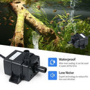 5W 240L/H Water Pump Aquarium Submersible Pump Mini Submersible Water Pump Max. Lift 300cm Small DC Submersible Pump