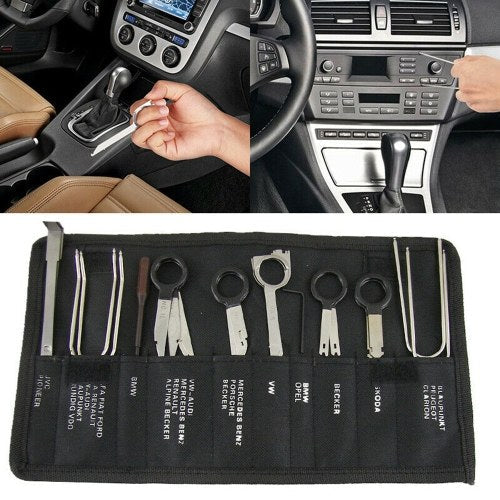 20pcs/set Professional Tools for Cars Auto   Vehicle Dash Trim Tool Car Audio Dismantle   Remove Install Pry Set Repair Instruments   Refit Set