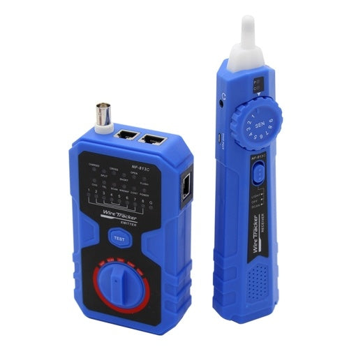 NF-813C Network Cable Tester for Ethernet LAN Cable Landline Phone Wire Testing Tool