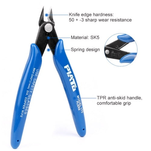 Electrical Cutting Pliers Jewelry Wire Cable Cutter Side Snips Flush Pliers Tool