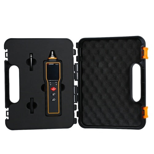 SNDWAY Portable Vibration Meter Vibration Measure Tool Vibrometer Handheld Vibration Meter Digital Vibration Meter Vibration Measure Tester Gauge