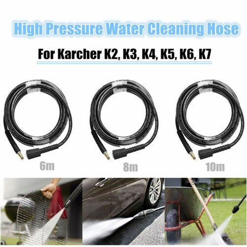 6m/8m/10m High Pressure Water Cleaning Hose for Karcher K2, K3, K4, K5 Garden Vehicle Clean Tools