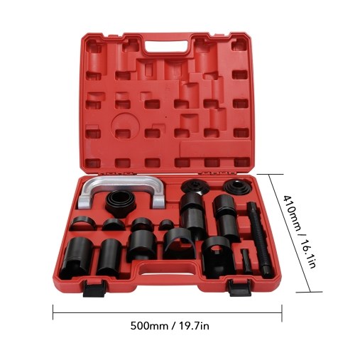 21PCS Automotive C Type Puller Ball Joint Removal Tool Master Adapter Car Repairing Tool Kit Ball Disassembly Tool