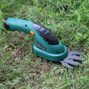 3.6V 2-in-1 Multifunctional Cordless Grass Shear Hedge Trimmer Rechargeable Electric Lawn Mower Garden Tools