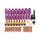 13Pcs TIG Welding Torch 17/18/26 Stubby Lens Kit 1/16"-3/32" T23D