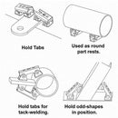 Multifunctional V-shaped Magnetic Welding Fixture Mag Tab Magnetic Tab Holder Clamps Adjustable Strong Hand Tool