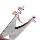 500A Welding Ground Clamp Electroplated Welding Earth Clamp Iron-Plated Chromium Earth Ground Cable Clip Clamp