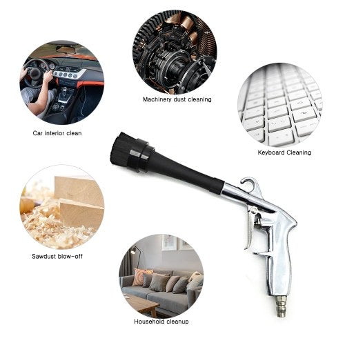 Car Interior Cleaning Gun High Pressure Air Blow Dust Deep Cleaning Gun