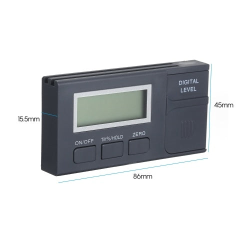 Digital Level Protractor Inclinometer Mag-netic Level Angle Meter Angle Finder Level Box Angle Measuring Tool for Carpentry / Building / Automobile