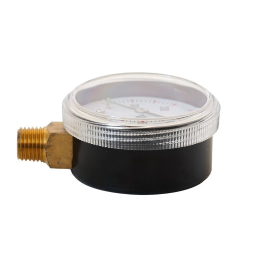 TS-Y50-600psi High Accuracy Radial Pressure Gauge Meter 1/4"NPT Brass Pressure Measuring Tool Oil Pressure Tester