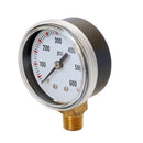 TS-Y50-600psi High Accuracy Radial Pressure Gauge Meter 1/4"NPT Brass Pressure Measuring Tool Oil Pressure Tester