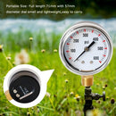 TS-Y50-600psi High Accuracy Radial Pressure Gauge Meter 1/4"NPT Brass Pressure Measuring Tool Oil Pressure Tester