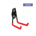 Steel Garage Storage Utility Double Hooks Heavy Duty Garage Organizer Warehouse Hooks for Power Tools Ladders Bulk items Bikes Ropes