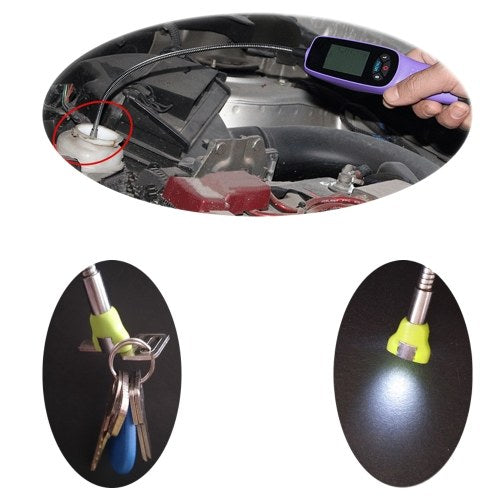 Automobile Fluid Tester Brake Fluid Tester with LED Lights Brake Oil Diagnostic Tools Test Detector for DOT3 DOT4 DOT5