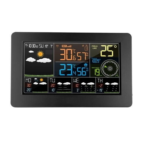 Multifunctional Color WiFi Weather Station APP Control Smart Weather