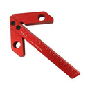 Center Finder Scribe Square Center Measuring Tool 45/90 Degree Right Angle Line Guage Carpenter Ruler