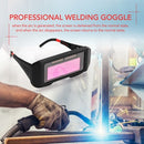 Professional Solar Energy Auto Darkening Welding Safety Goggles Anti-glare UV Weld Glasses