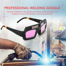 Solar Energy Auto Darkening Welding Safety Goggles Anti UV Weld Professional Glasses