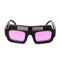 Solar Energy Auto Darkening Welding Safety Goggles Anti UV Weld Professional Glasses