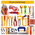 Kids Play Tool Set Toddlers Pretend Play Tool Kit Accessories Educational Toys for Children Gift