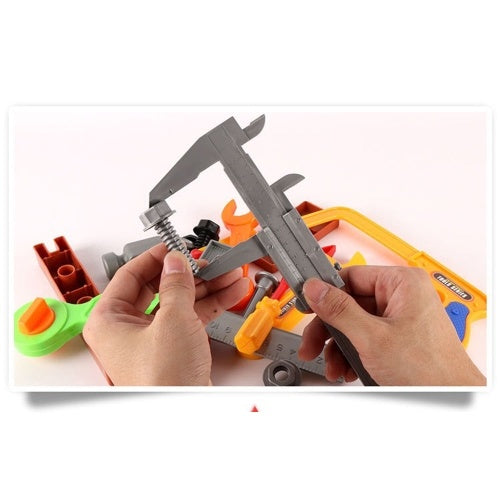 Kids Play Tool Set Toddlers Pretend Play Tool Kit Accessories Educational Toys for Children Gift