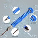 22pcs Electric Soldering Iron & Screwdriver Portable Welding Pen