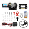 4000lbs Electric Recovery Winch Kit ATV Trailer Truck Car DC12V Remote Control Winches