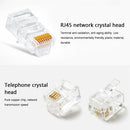 Handskit RJ45 RJ11 RJ12 شبكة إصلاح ذو طيات مجموعة أدوات مع كابل اختبار مشبك الربيع العقص أداة العقص كماشة