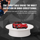 360 Degree Electric Rotating Turntable Display Stand for Photography Video Shooting Props Jewelry Display Turntable