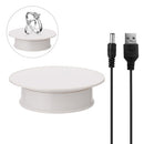 360 Degree Electric Rotating Turntable Display Stand for Photography Video Shooting Props Jewelry Display Turntable