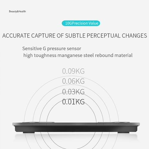 APP BT Body Intelligent Fat Scales Solar-Power Weight Scale High Precision Gift for Family Body Health Care