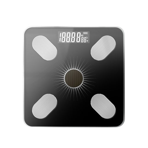 APP BT Body Intelligent Fat Scales Solar-Power Weight Scale High Precision Gift for Family Body Health Care